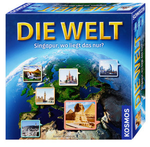 Kosmos Brettspiel Die Welt - Singapur, wo liegt das nur?