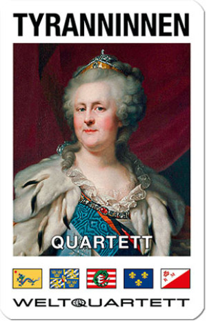 Kartenspiel Tyranninnen Quartett