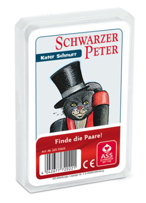 Kartenspiel Schwarzer Peter - Kater Schnurr