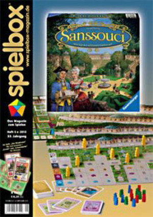 Spiel Spielbox 05/2013 inkl. Landschaftskarten zu Carcassonne