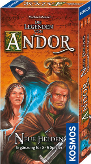 Kosmos Brettspiel Die Legenden von Andor | Neue Helden - Erweiterung