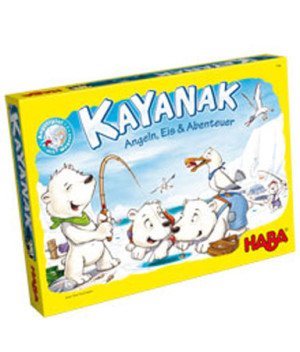 Haba Brettspiel Kayanak: Angeln, Eis & Abenteuer