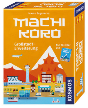 Kosmos Kartenspiel Machi Koro | Großstadt - Erweiterung