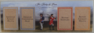 Birth of America - 1775 - Rebellion - The American Revolution - Kartentableau Treaty of Paris