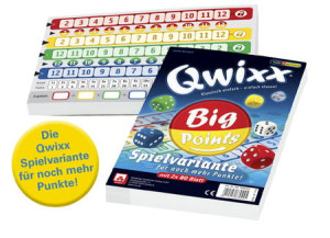 Würfelspiel Qwixx | Big Points - Zusatzblöcke (2er)