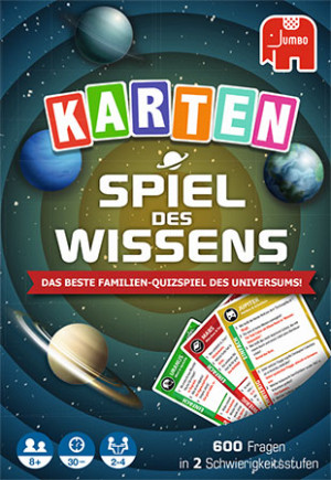 Jumbo Kartenspiel Spiel des Wissens: Das Kartenspiel