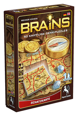 Kartenspiel Brains - Schatzkarte