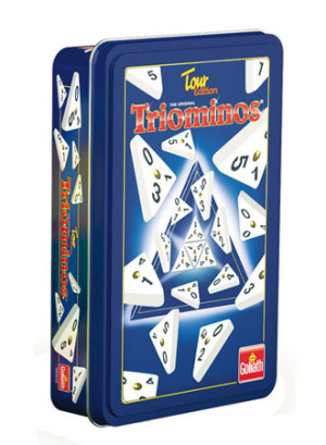 Spiel Triominos | Tour Edition in Metallbox (Voyager)