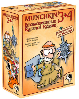 Kartenspiel Munchkin 3+4
