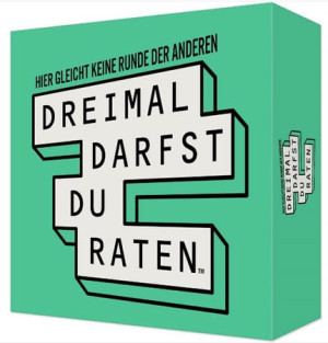 Brettspiel Dreimal darfst Du raten