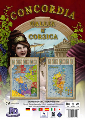 Brettspiel Concordia | Gallia & Corsica - Erweiterung