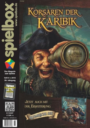 Spiel Spielbox 06/2016 inkl. Promo "Sauna/Eisloch" für Dominion