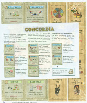 Brettspiel Minierweiterung zu Concordia und Navegador