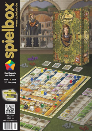 Spiel Spielbox 01/2017 inkl. Promo für Codenames