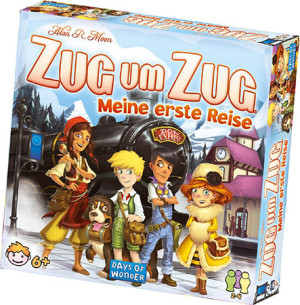 Asmodee Brettspiel Zug um Zug: Meine erste Reise