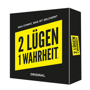 Kartenspiel 2 Lügen. 1 Wahrheit - Was stimmt, was ist gelogen?