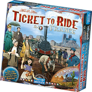 Asmodee Brettspiel Zug um Zug | Frankreich - Erweiterung
