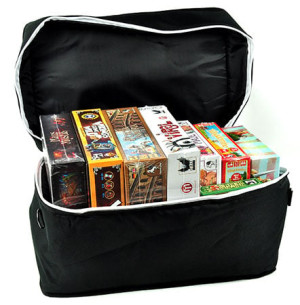 Spiel Große Brettspieltasche - schwarz (30x31x50cm)