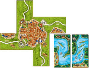 Brettspiel Carcassonne | Die Märkte zu Leipzig - Zusatzplättchen
