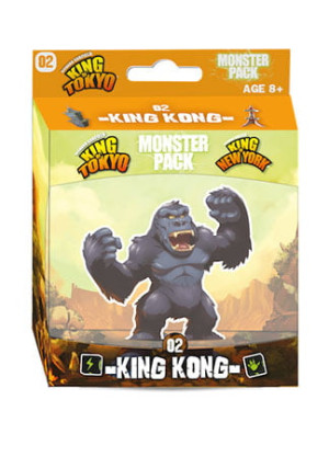 Würfelspiel King of Tokyo | Monster Pack: King Kong - Erweiterung