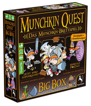 Brettspiel Munchkin Quest - Big Box