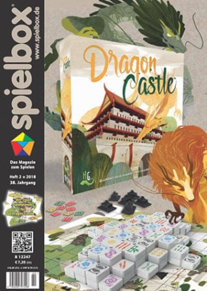 Spiel Spielbox 02/2018 inkl. zwei Spielpläne für Dragon Castle