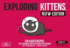 Asmodee Kartenspiel Exploding Kittens - NSFW Edition (FSK 18)