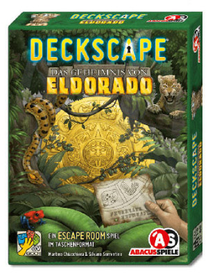 Abacus Kartenspiel Deckscape: Das Geheimnis von Eldorado