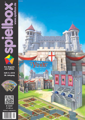 Spiel Spielbox 04/2018 inkl. Kartenpack für Wettlauf nach El Dorado