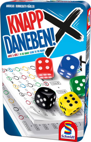 Schmidt Würfelspiel Knapp daneben! in Metalldose