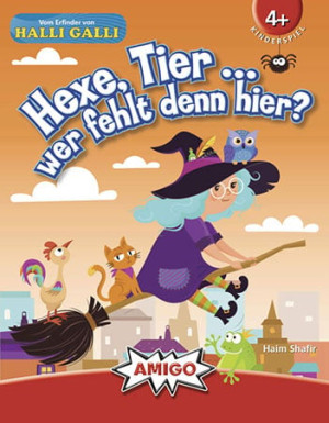 Amigo Kartenspiel Hexe, Tier ... wer fehlt denn hier?