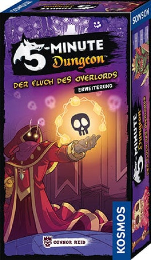 Kartenspiel 5-Minute Dungeon | Der Fluch des Overlords - Erweiterung