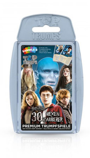 Kartenspiel TOP TRUMPS Harry Potter | Die größten Hexen und Zauberer