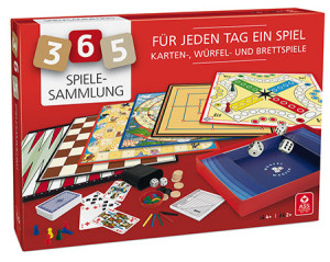 Brettspiel Spielesammlung mit 365 Spielmöglichkeiten