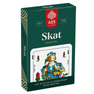 Kartenspiel Skat - Deutsches Bild, Kornblume (Faltschachtel)