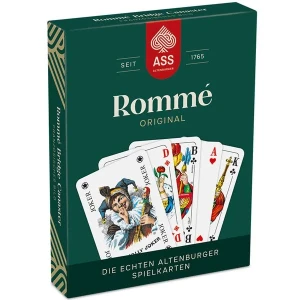 Kartenspiel Rommé, französisches Bild