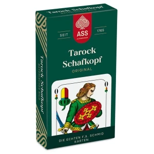 Kartenspiel Schafkopf/Tarock, Bayerisches Bild in Faltschachtel