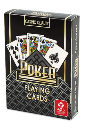 Kartenspiel Casino - Poker schwarz