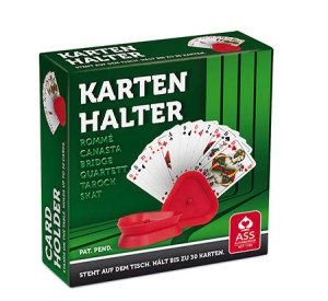 Kartenspiel Kartenhalter, rot