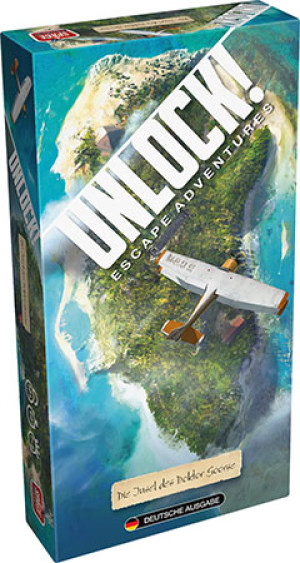 Asmodee Spiel Unlock! | Die Insel des Doktor Goorse - Einzelszenario