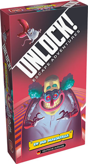 Asmodee Spiel Unlock! | In der Mausefalle - Einzelszenario
