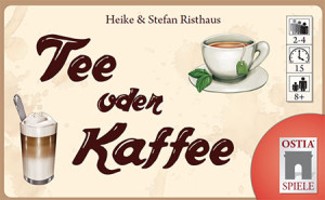 Kartenspiel Tee oder Kaffee