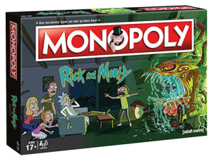 Winning Moves Brettspiel Monopoly | Rick & Morty