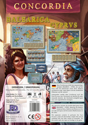 Brettspiel Concordia | Balearica-Cyprus - Erweiterung