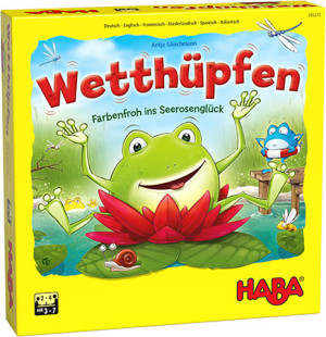 Haba Würfelspiel Wetthüpfen