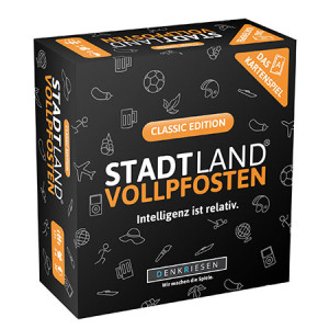 Kartenspiel Stadt Land Vollpfosten - Das Kartenspiel - Classic Edition
