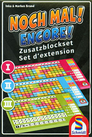 Schmidt Würfelspiel Noch mal! - Zusatzblock-Set (I,II,III)
