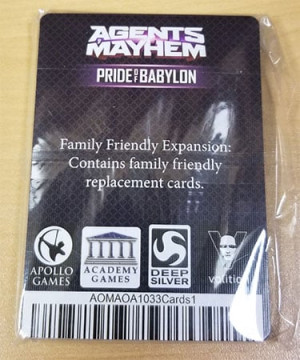 Agents of Mayhem: Pride of Babylon - Family Friendly Expansion
