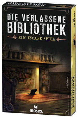Kartenspiel Die verlassene Bibliothek