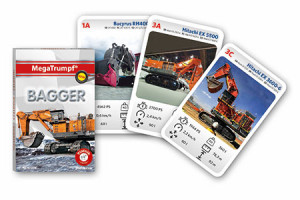 Piatnik Kartenspiel Mega Trumpf - Bagger